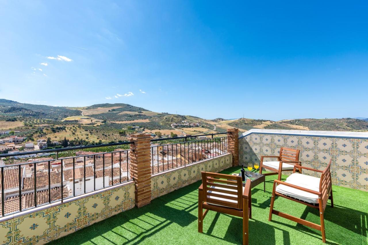 Gasthaus Casa Angelita Caminito Del Rey, Duplex Con Terraza En El Centro De Andalucia Valle de Abdalagís Exterior foto